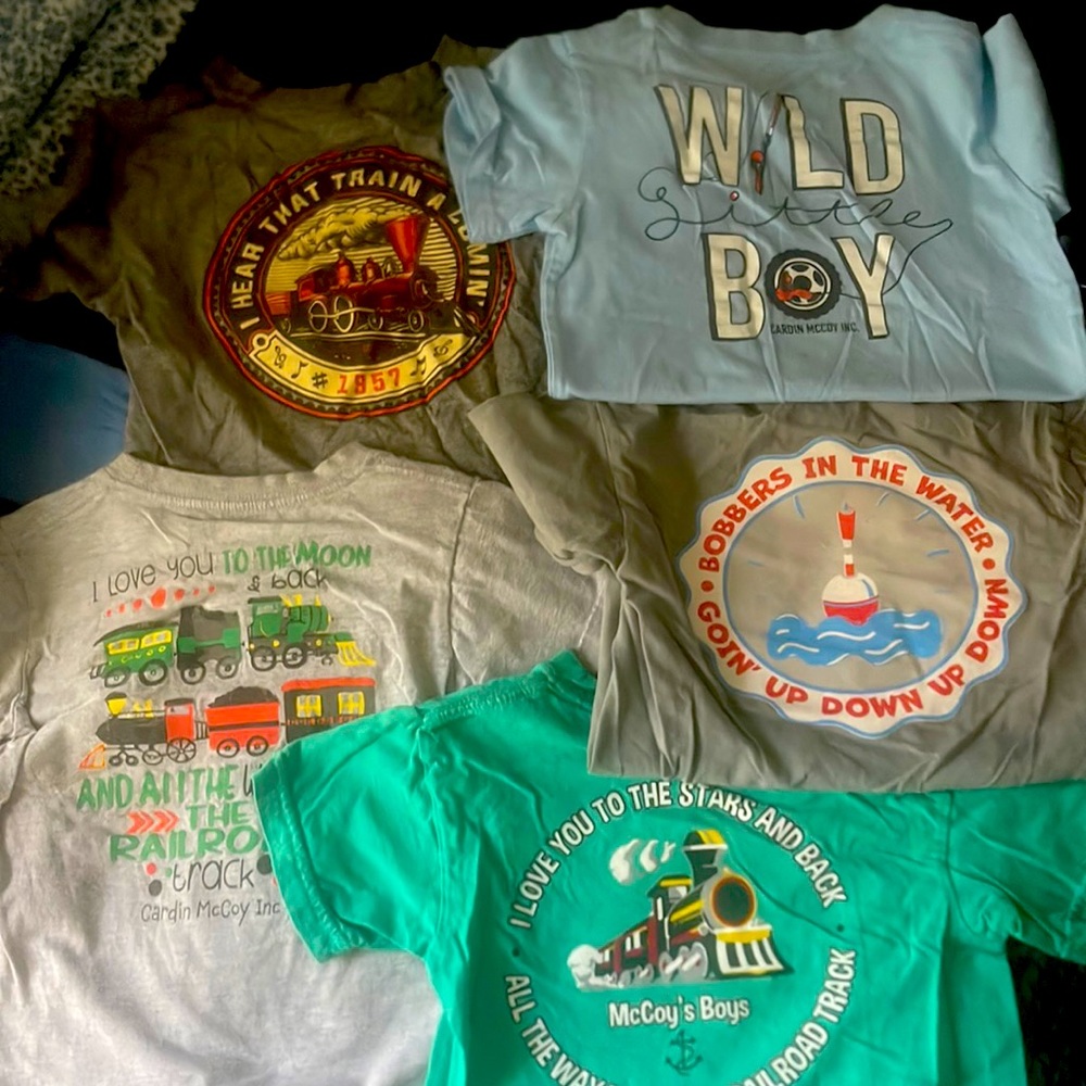 5 Cardin McCoy T Shirts Boys size xs